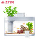 畫法幾何智能生態(tài)小型魚缸水族箱C180米家APP可控帶wifi喂食器38cm長(zhǎng)
