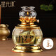 星光緣防風(fēng)酥油燈液體油燈蓮花供佛供奉拜佛長(cháng)明燈佛字蠟燭油燈佛前供燈3天