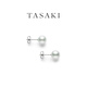 TASAKI Basic阿古屋珍珠耳環(huán) 白金耳釘 約7.5mm