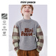 MiniPeace太平鳥(niǎo)童裝冬男童毛套衫FAEBE4E44 灰色 140cm