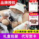 HOTPLUS衛(wèi)衣小熊保溫杯情侶女生高顏值可愛(ài)吸管水杯生日禮物送女友 白色衛(wèi)衣熊【配禮盒+禮袋】 450ml 一杯雙蓋/斜挎便攜式兒童吸管杯