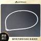 法藤（Phiten）磁力V項環(huán)硅膠防水方便脫戴運動(dòng)頸椎時(shí)尚男女項圈小眾精致 白色 x 透明 55 厘米