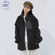 JEANSWEST CLUB真維斯搖粒絨外套女棉襖春季防風(fēng)保暖2025新款顯瘦開衫抓絨上衣