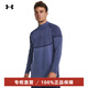 安德瑪（Under Armour）RUSH男子高領(lǐng)訓(xùn)練運(yùn)動長袖T恤1379283 1379283-410 XL