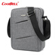 COOL BELL單肩包男包斜挎iPad包10.2 10.4 11 11.5 12.1英寸平板包商務(wù)休閑 灰色