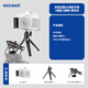 紐爾（NEEWER）適用Nikon尼康Zfc相機(jī)專(zhuān)用L型板手柄 鋁合金豎拍L板復(fù)古單反微單握柄配件 【銀色】尼康Zfc專(zhuān)用手柄+桌面三腳架+麥克風(fēng)