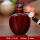 御賜品鼻煙壺紫檀木頭原色無(wú)漆手工藝禮品手把件出國送老外朋友生日禮物 平安壺-紫檀