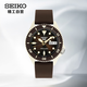 精工（SEIKO）手表男 新5號(hào)系列簡(jiǎn)約防水夜光機(jī)械男款腕表 生日禮物SRPG77K1
