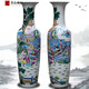 艾登森景德鎮(zhèn)陶瓷落地大花瓶酒店茶樓粉彩人物大號客廳裝飾品瓷器擺件 群仙祝壽 95cm單個