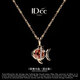 IDee  CREATIVE IDER FOR YOU法國IDee可愛小魚項鏈女孩時尚吊墜氣質(zhì)甜美掛墜飾品配飾生日禮物 鏈長40+5cm 吊墜尺寸2*2.5cm