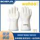 蘭浪/wahoo哇護(hù)WS11液態(tài)硅膠隔熱手套廚房烤箱微波爐耐高溫加厚烘焙 白色 XXL