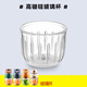 浦利頓（PLODON）輔食機配件嬰兒料理機plodon輔食機配件攪拌杯子刀頭蓋子 熊熊款玻璃杯300ml （配件非整機）