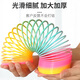 COODORA彩虹圈彈簧圈玩具魔力拉環(huán)兒童圈圈懷舊玩具生日禮物 1個