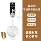 茶花304不銹鋼漏勺過(guò)濾網(wǎng)勺帶鉤線(xiàn)漏勺油漏網(wǎng)篩廚房油炸撈面餃子 1個(gè)裝#-304不銹鋼線(xiàn)漏（帶掛耳）