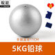 鉛球2/3/4/5/6/7.26kg公斤比賽實(shí)心球高考初中考學(xué)生訓練考試標準 5kg 國標（送護掌護腕）