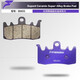 FRANDO BRAKE·SYSTEMFrando 車力屋剎車片 適用布雷博AP04 484 M50 M40水鳥卡鉗剎車皮 紫色杜邦陶瓷超合金B(yǎng)M05(水鳥適用)