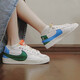 耐克（NIKE）休閑鞋女鞋夏季新款運動鞋Blazer開拓者低幫板鞋DQ1470-101 DQ1470-100白色鴛鴦款 38