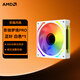 AMD整機升級加裝機箱風(fēng)扇 電腦風(fēng)道優(yōu)化 燈效布局 單拍不發(fā)貨 影馳夢(mèng)境 PRO 白色正葉