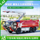 古苒消防車(chē)模型合金仿真高檔1:50沃爾沃舉高噴射三相射流消防車(chē)仿真合 COBRA3機場(chǎng)主力泡沫消防車(chē)(紅)