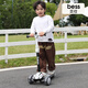貝仕夢(mèng)想家兒童滑板車(chē)scooter寶寶滑滑車(chē)踏板溜溜車(chē)男女孩2-3-6-12歲 夢(mèng)想家灰