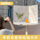 貝陽(yáng)（beiyang） 白色拍照背景板硬造景大理石水泥KT板PVC做舊木板美食擺拍復(fù)古拍攝道具攝影紋理板蛋糕烘培背景墻 【3張組合裝】白色大理石紋【送卡扣_3】 60*60cm