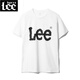 Lee dprre短袖T恤男士夏季印花logo圓領(lǐng)純棉寬松百搭氣質(zhì)上衣純色短袖 白色LMT0065673RX00F-K14000l L/175