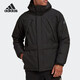 阿迪達(dá)斯 （adidas）連帽羽絨服男冬季運(yùn)動(dòng)服黑色GK0667 A/S
