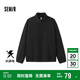 森馬衛(wèi)衣男抗靜電寶麗絨冬季絨感保暖內(nèi)搭半開(kāi)襟百搭109724116101