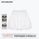 ANN ANDELMAN【孟佳同款】官方直營(yíng) 白色寬松a字抽繩短裙蓬蓬雙腰頭花苞短褲裙 白色 XS