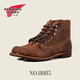 RED WING紅翼8085工裝靴6寸鐵道工D頭油鞣皮牛皮銅褐色男鞋馬丁靴 銅褐色 7.5 (美碼D頭)