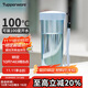 特百惠（Tupperware）瑩彩430ML塑料杯男女士學(xué)生夏季運動(dòng)水杯子戶(hù)外便攜大容量 冰水藍