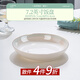 嘉蘭陶瓷碗單個(gè)家用小清新飯碗加厚湯碗面碗自由搭配組合簡(jiǎn)約北歐餐具 7.2英寸菜盤(pán)