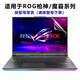 熙露 ROG槍神7/8/9Plus鍵盤(pán)膜槍神9/8/7防塵套超競版屏幕膜魔霸9/7Plus/魔霸新銳2025款外殼保護膜 高清防刮屏幕軟膜 ROG魔霸9（16英寸）