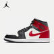 耐克（NIKE）女鞋AIR JORDAN1 MID女子AJ1復古緩震籃球鞋休閑板鞋 BQ6472-160 37.5
