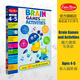 Evan-Moor Brain Games and Activities, Ages 4-11 腦力游戲與活動(dòng) 幼兒園到六年級 4冊套裝 少兒英語(yǔ)美國進(jìn)口原版教輔 Ages 4-5 幼兒園大班