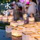 佳妍河燈許愿燈 中元節(jié)祭祀祈福祭念燈賞燈含蠟塊3只【可手寫祝福】