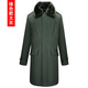 際華三五零五軍大衣冬季長(cháng)款軍棉襖綠色常備棉服軍棉大衣加長(cháng)加厚保暖防寒服 軍綠色內膽可拆卸 170/92-96