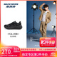 斯凱奇（Skechers）【成毅同款】縱云跑步鞋男秋舒適緩震運動(dòng)鞋健步休閑鞋220625