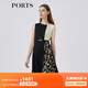 PORTS寶姿春夏新品女裝正常小領(lǐng)型無袖中長(zhǎng)連衣裙LM8D176LWT004 黑色 S (4)
