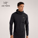 ARC'TERYX始祖鳥(niǎo) RHO LT HOODY 男子 滑雪速干長(cháng)袖T恤 BLACK/黑色 S