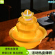 春色福村八方來財(cái)風(fēng)水輪流水噴泉擺件循環(huán)水辦公桌裝飾客廳桌面招財(cái)鳳水球 仿玉-八方來財(cái)【xw2440中號】