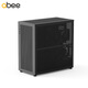 abee Designer C700W 全塔工作站機箱 黑色/立體散熱矩陣/全規格主板兼容/雙顯卡/雙路水冷/單電源