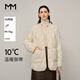 麥檬【反季特惠】MM90鴨絨輕薄便攜內(nèi)搭短款羽絨服外套商場同款冬 米白 M （110-130斤）