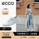 愛步（ECCO）板鞋女 時(shí)尚潮流百搭簡(jiǎn)約經(jīng)典平底鞋日常休閑板鞋女 柔酷430003 白色43000301007 37 （偏小，建議選大一碼）