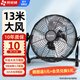 風(fēng)輕楊電風(fēng)扇工業(yè)風(fēng)扇趴地扇落地壁掛多用風(fēng)扇大功率強力風(fēng)扇純銅電機臺扇辦公家用10/12/14/16/18/20寸 升級大風(fēng)力電機20寸8檔黑色