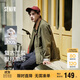 森馬（Semir）[純棉]夾克男巴恩風(fēng)工裝外套男燈芯絨夾克秋寬松上衣101524108201
