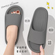 hawit大腳骨寬腳特大碼拖鞋男士涼拖鞋女夏室內居家居情侶浴室洗澡防滑 深灰【舒適款】 42-43