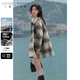 三彩大碼女裝2024冬季新款復古格紋毛呢羽絨服翻領(lǐng)寬松中長(cháng)胖MM 咖啡色格紋 XL 170/96B