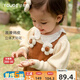 幼歌（YOUGE） 嬰幼兒百搭燈芯絨背帶裙女童俏皮甜美清新森系裙子 土黃 90 cm