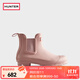 HUNTER女鞋溯溪雨鞋戶(hù)外露營(yíng)防水防滑雨靴切爾西短靴水鞋雨鞋女靴 藕粉色/FRE 36
